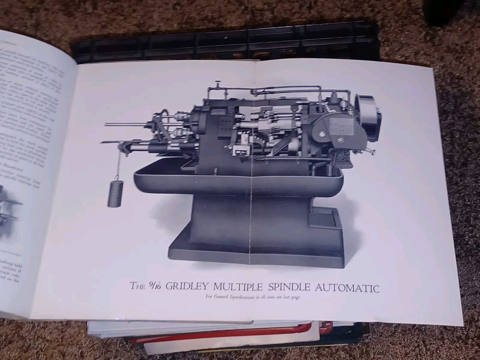 NATIONAL ACME Catalog GRIDLEY AUTOMATIC Model G Multiple Spindle Screw Machines!