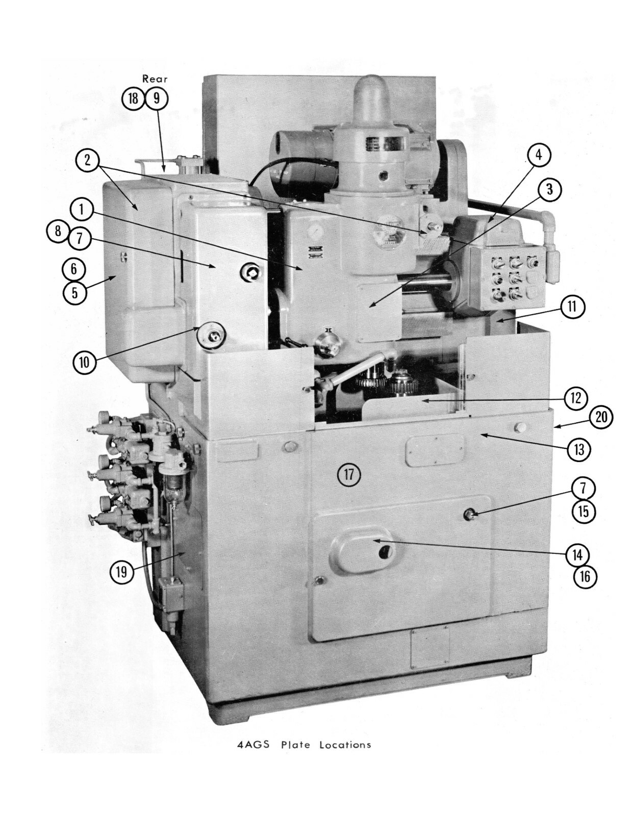 Fellows #4AGS Gear Shaper Parts Manual #1731
