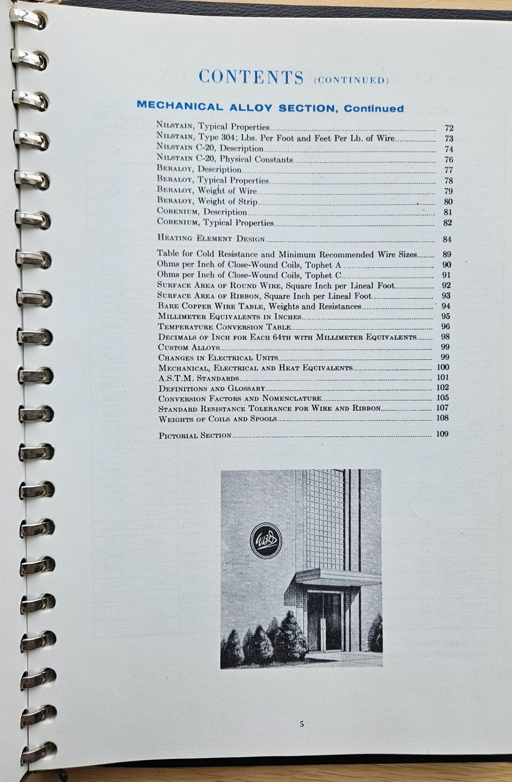 Wilbur B. Driver Co. Alloy Handbook of Electrical Resistance – Free Shipping!