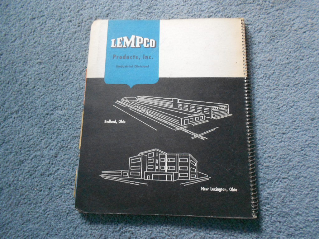 1954 LEMPCO BALL BEARING DIE SETS CATALOG & 1957 Price List Info Specs Original