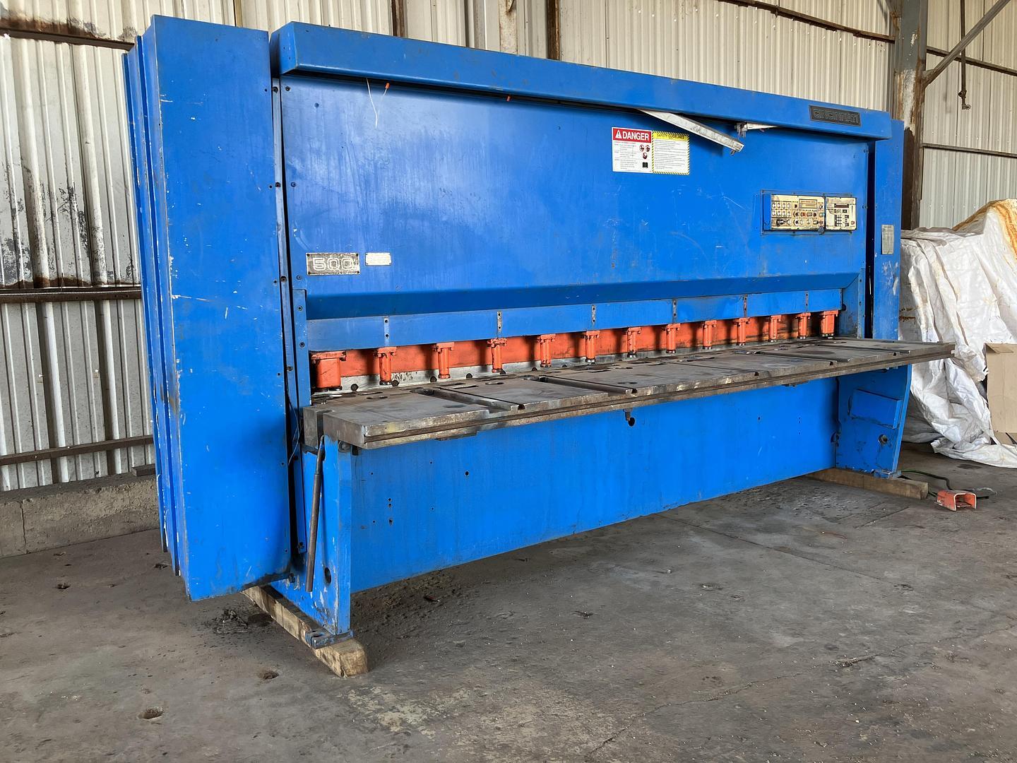 1/2″ x 12ft Cincinnati Hydraulic Shear STOCK #4210