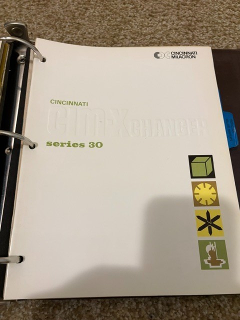 Vintage Cincinnati Milling Milacron Machine Company Salesman Binder Catalog