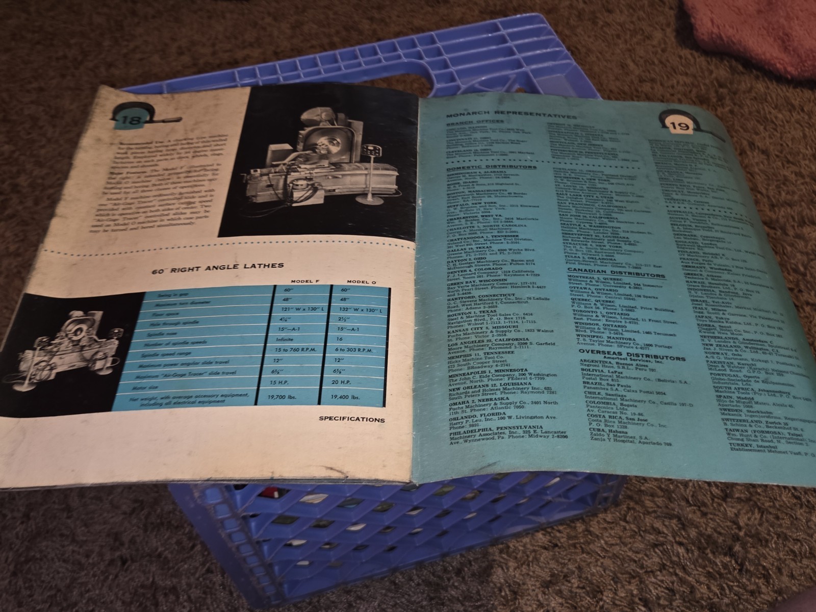 Monarch Machine Tool Co OH Catalog Turning MACHINIST Industrial Specs Sales Book