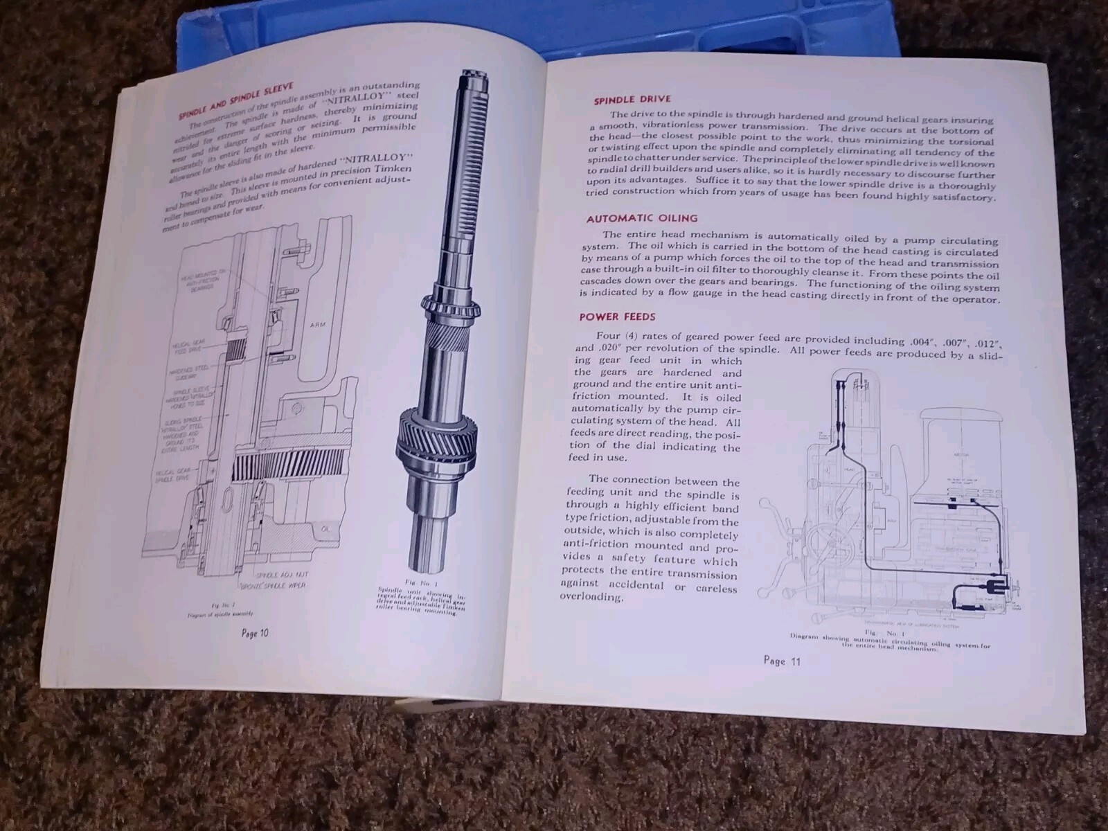 AMERICAN HOLE WIZARD Tool Works BULLETIN 305 9 Speed Radial Drill Catalog Book!