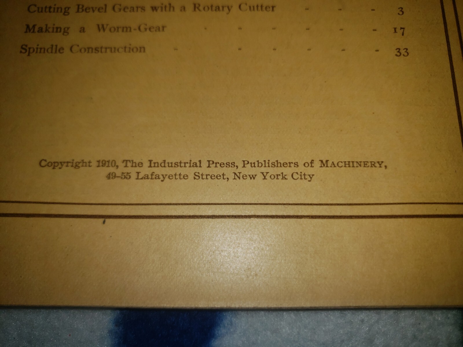 1910 Machinery’s Reference Series #10 Examples Of Machine Shop Practice Guide