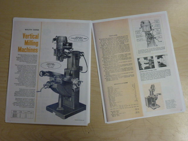 1967 SOUTH BEND MACHINE TOOLS SALES CATALOG