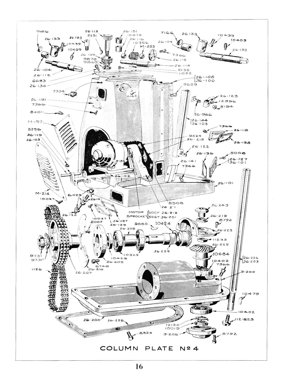 Van Norman 26 & 36 Milling Machine Operator Instructions & Parts Manual *639