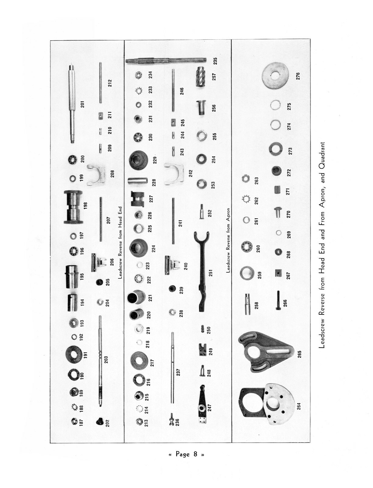 American Tool Works Pacemaker Lathes 14″ to 22″ Illustrated Parts Manual #1046