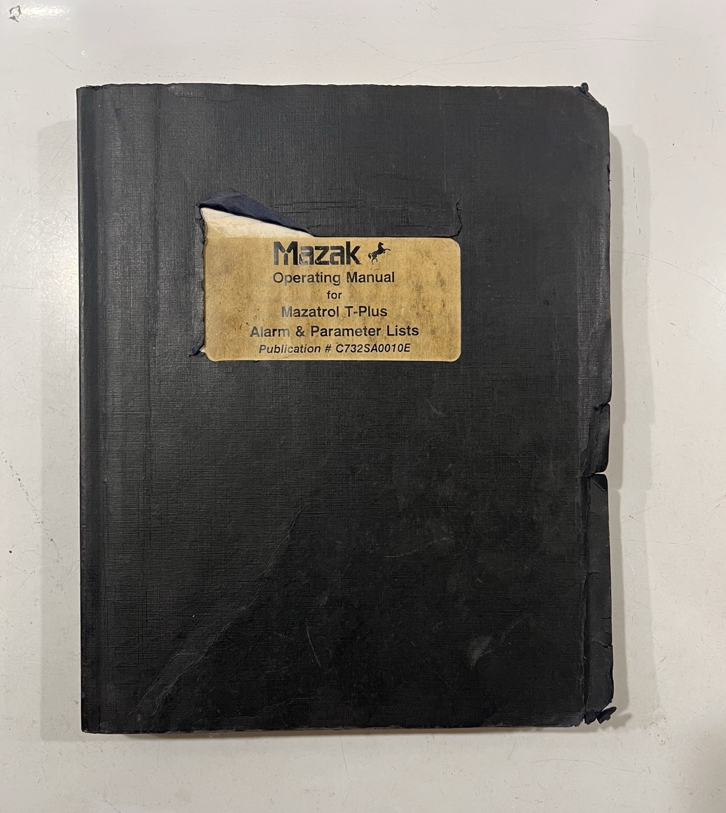 Mazak Mazatrol T Plus Operating Manual Alarm & Parameter Lists C732SA0010E CNC
