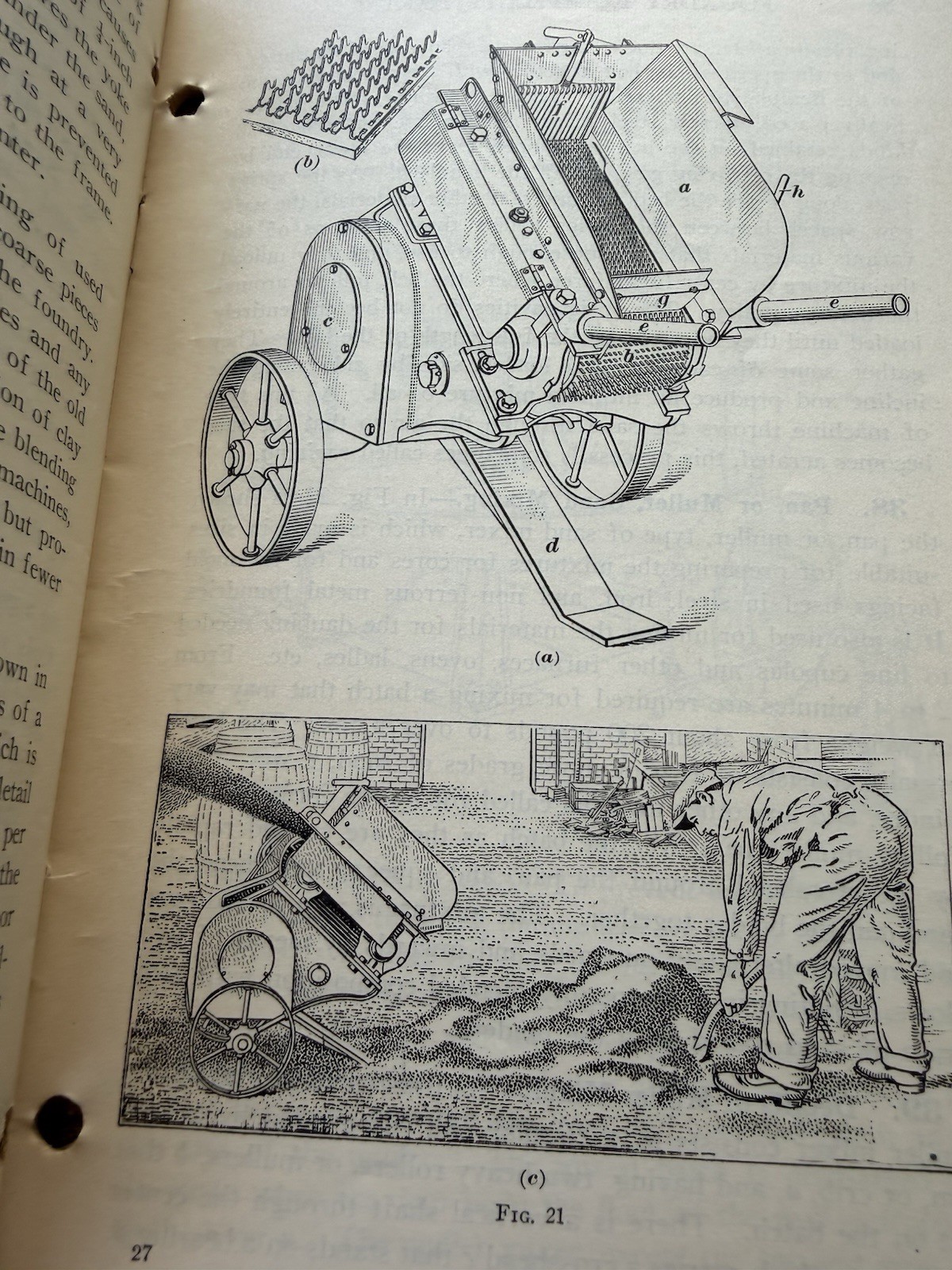 Rare 1928 Foundry Equipment Metal Casting Illustr. 60pp. SHIPS FREE