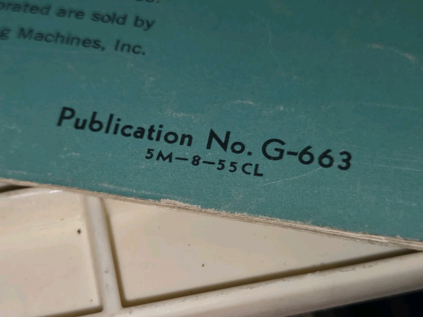 1955 CINCINNATI Promo SALES CATALOG BOOK FILMATIC 12 14″ 18″ Grinding Machines