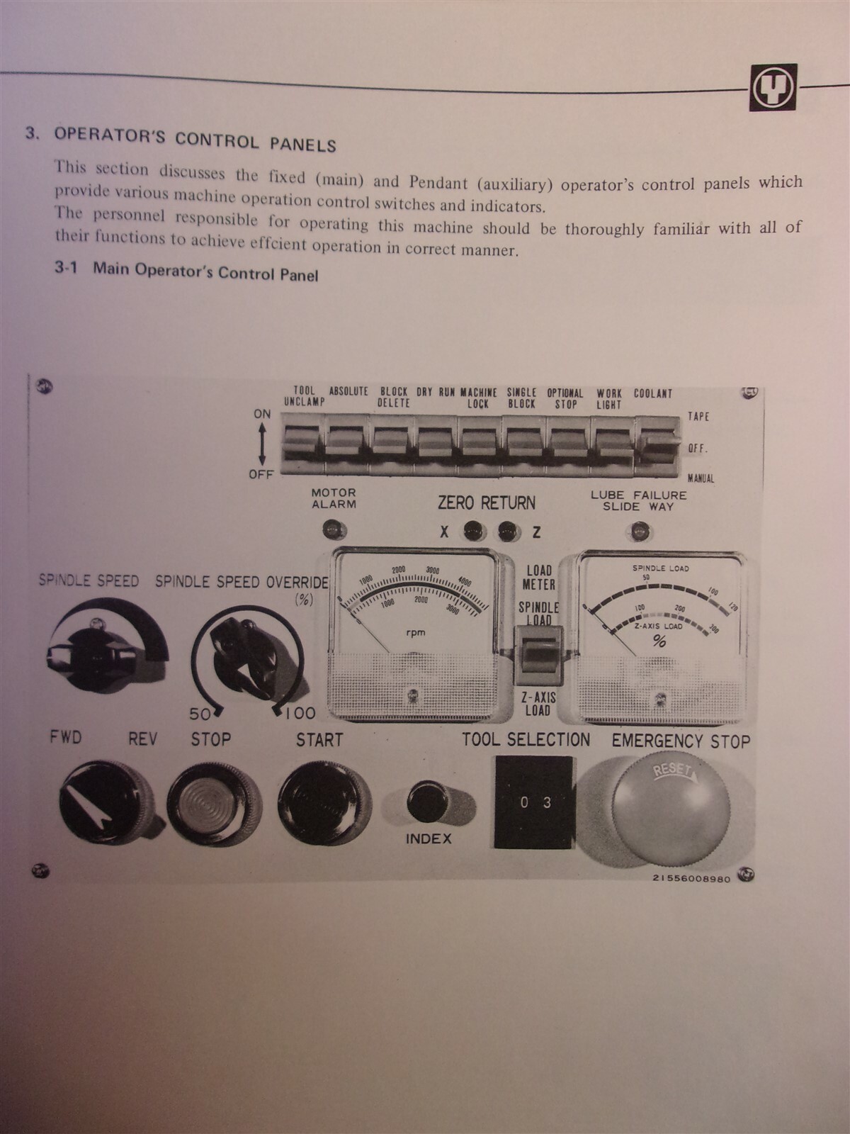 Yamazaki Mazak Micro Tern Operating & Tooling Manual 12884 1979 *FREE SHIPPING*