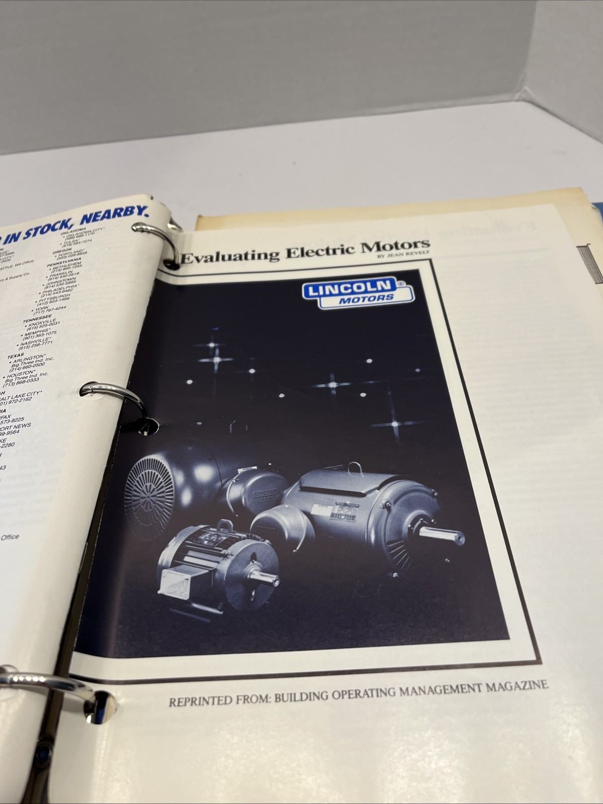 Vintage Lincoln Electric Welder’s & Motor- Product Brochures & Data Information