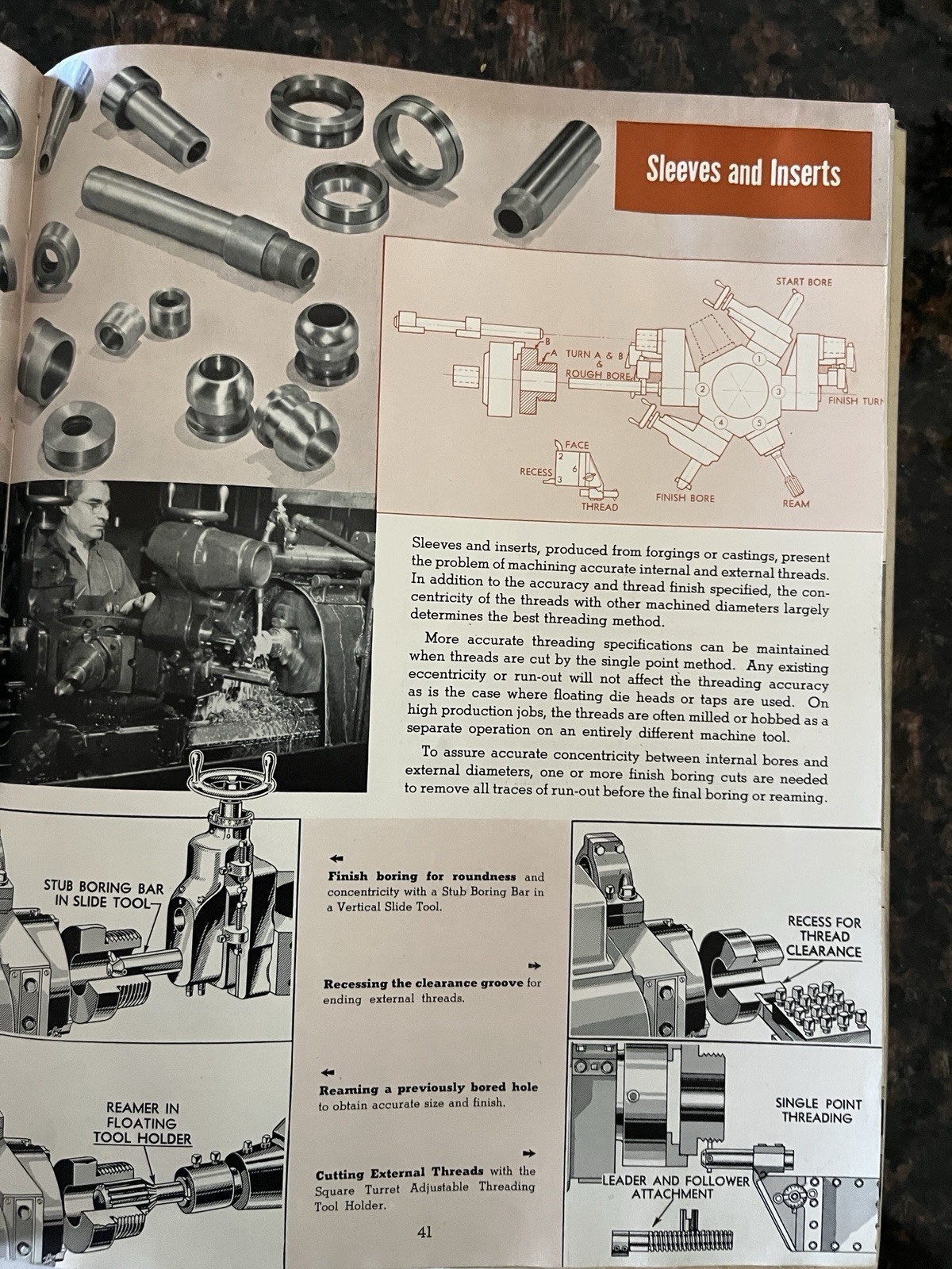 How to Machine Parts on Turret Lathes Warner & Swassey 1944 Manual