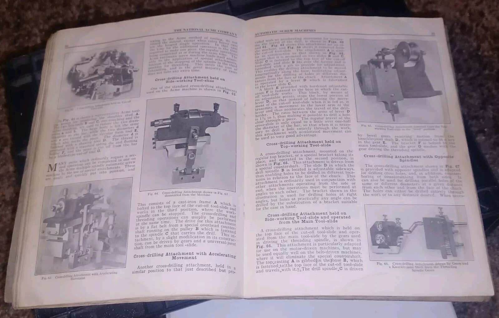 1912-1913 NAMCO National Acme Co AUTOMATIC MULTIPLE SPINDLE SCREW MACHINES BOOK