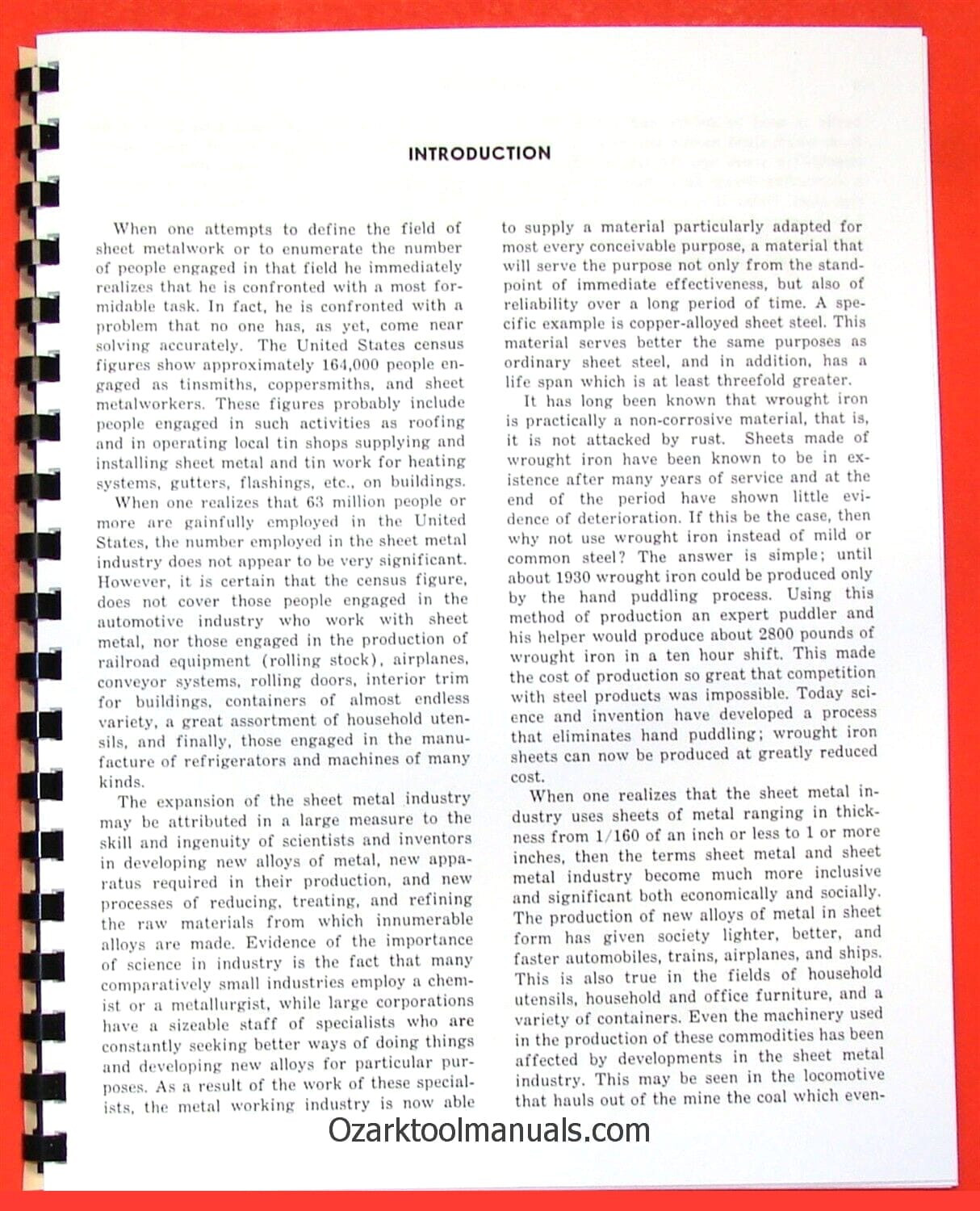 How To Do Sheet Metal Work Handbook Cutting, Soldering, Bending, Forming 0967