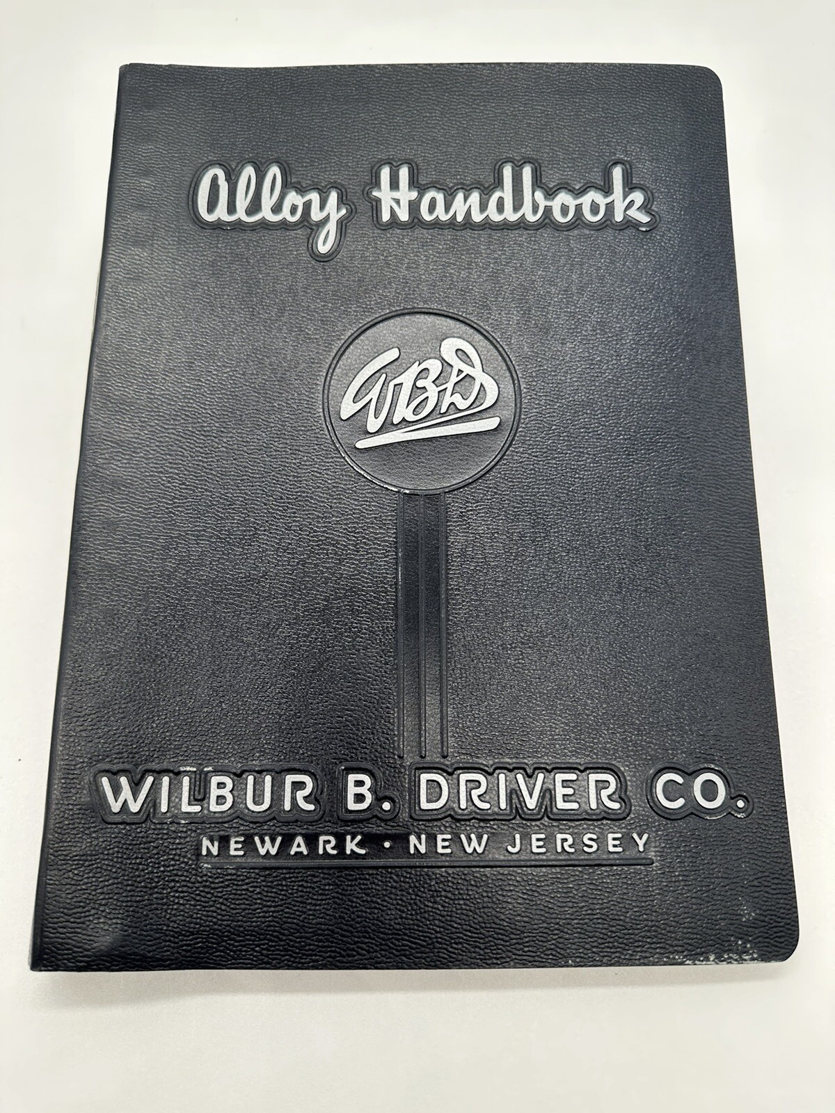 Vintage 1960s Wilbur B. Driver Newark NJ Alloy Handbook Employee Mfg Electrical