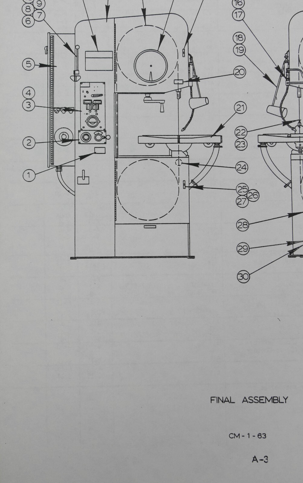 DoALL 2012 – 2H3 Bandsaw Saw PARTS Manual 87 Pages