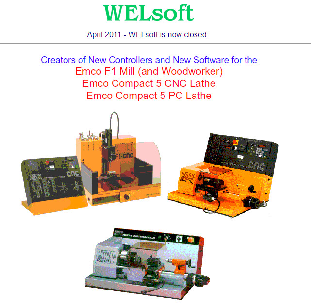 WELSoft WELMill V2 CNC MILL INSTALLATION SOFTWARE & MANUAL ON 16GB FLASH DRIVE