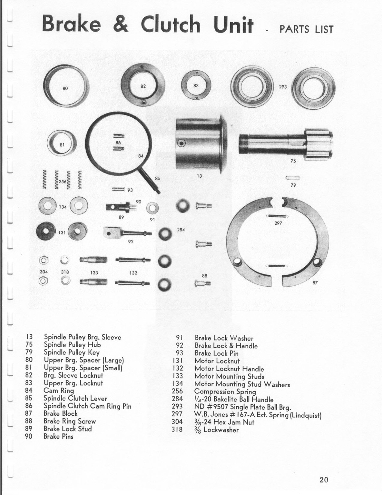 Ram Turret Operator Instruction Manual Fits Bridgeport Series 1 & Round P38