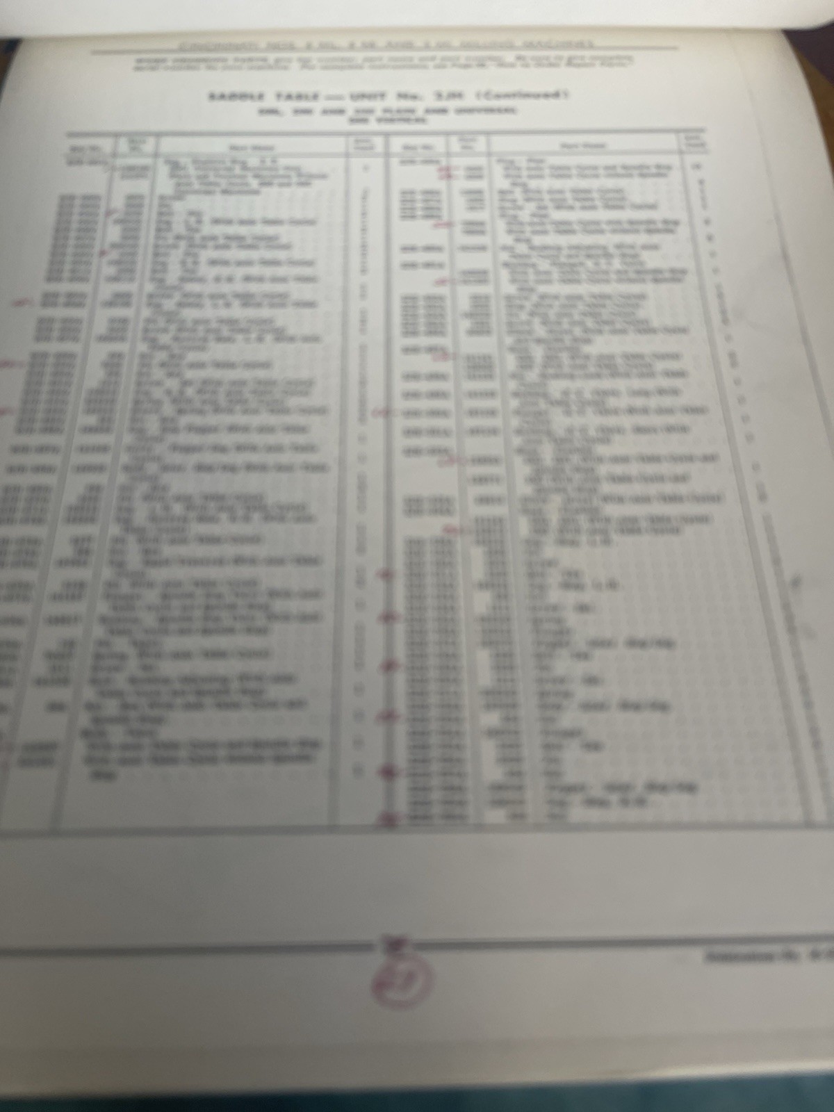 Cincinnati Milling Machine Parts Catalog for No. 2ML, 2 MI and 3 MI