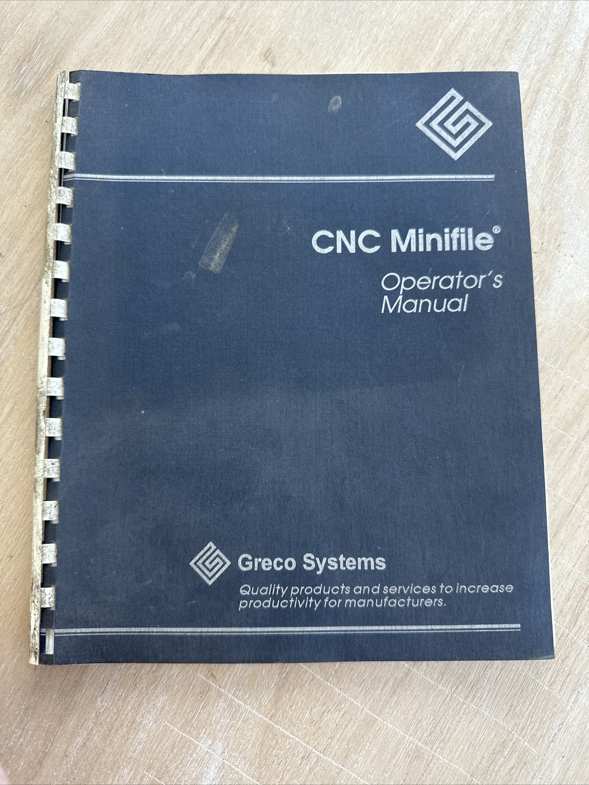Greco Systems CNC Minifile Operator’s Manual