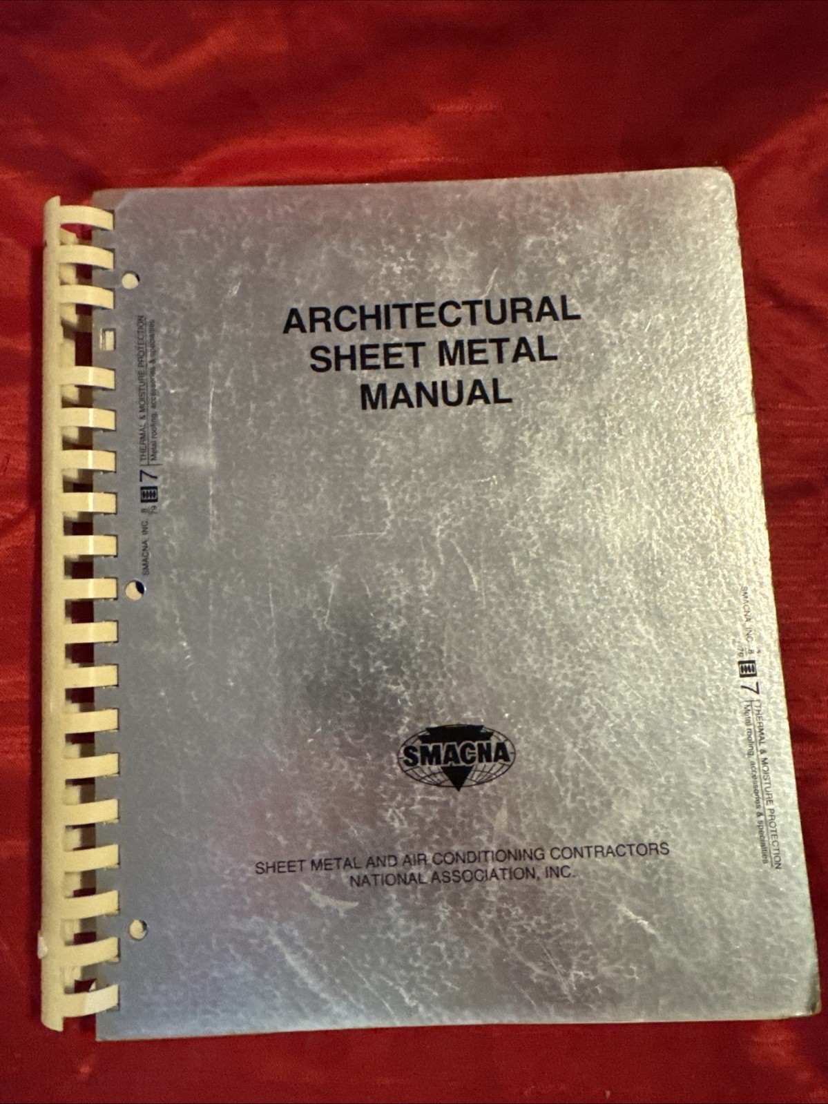Vintage SMACNA Architectural Sheet Metal Manual 3rd Edition 1979 Preowned