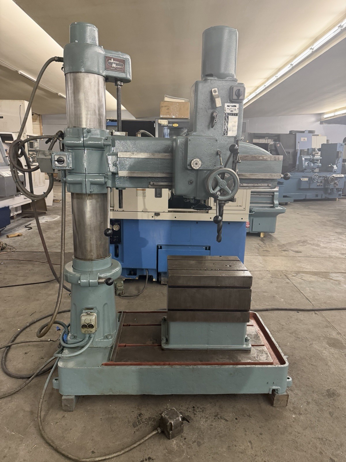 Arboga Maskiner RLM3508 Radial Arm Drill- Video link in the description