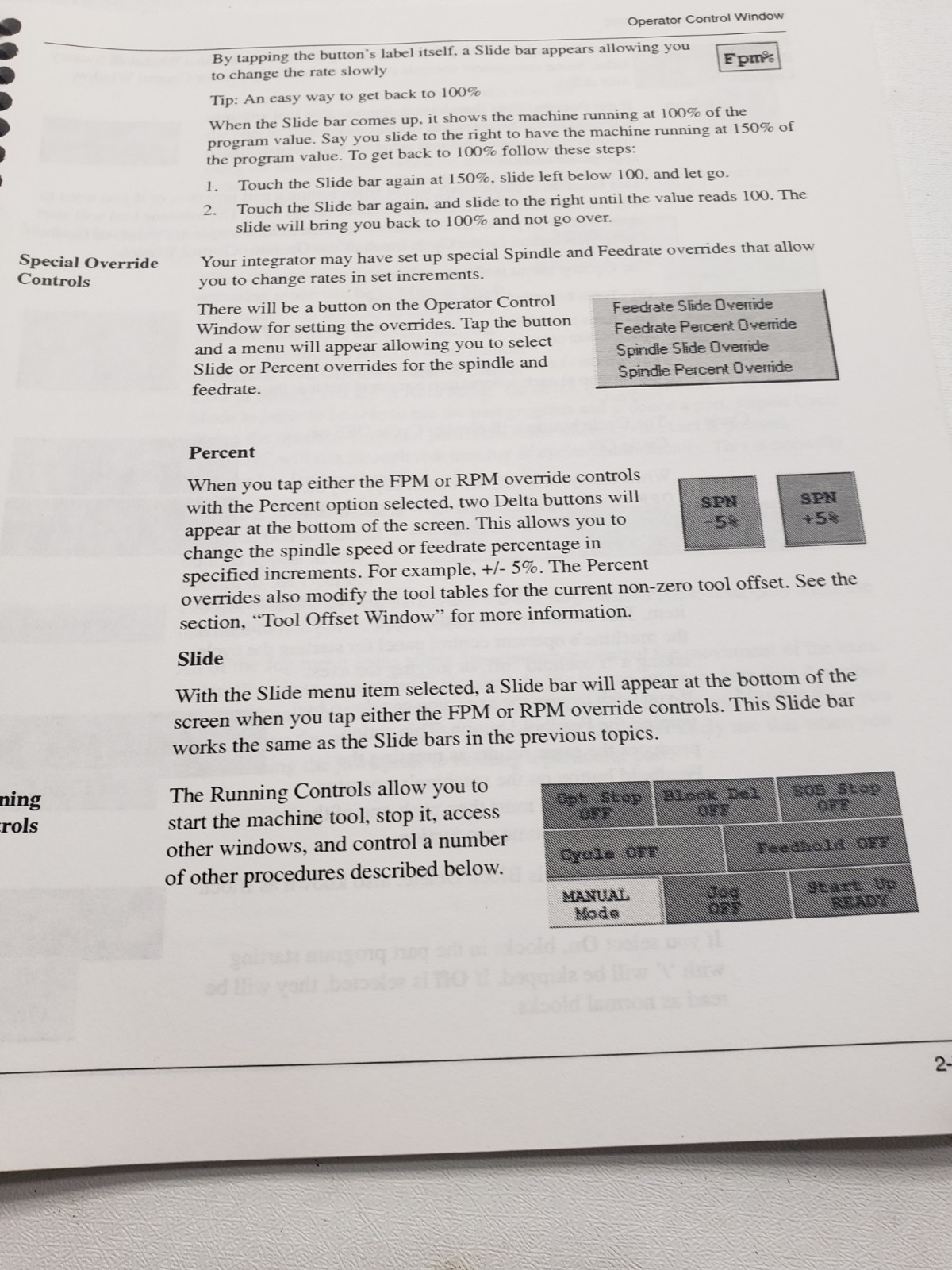 MDSI OpenCNC Machine Operator Manual MNL.101099.600 CNC Control Guide