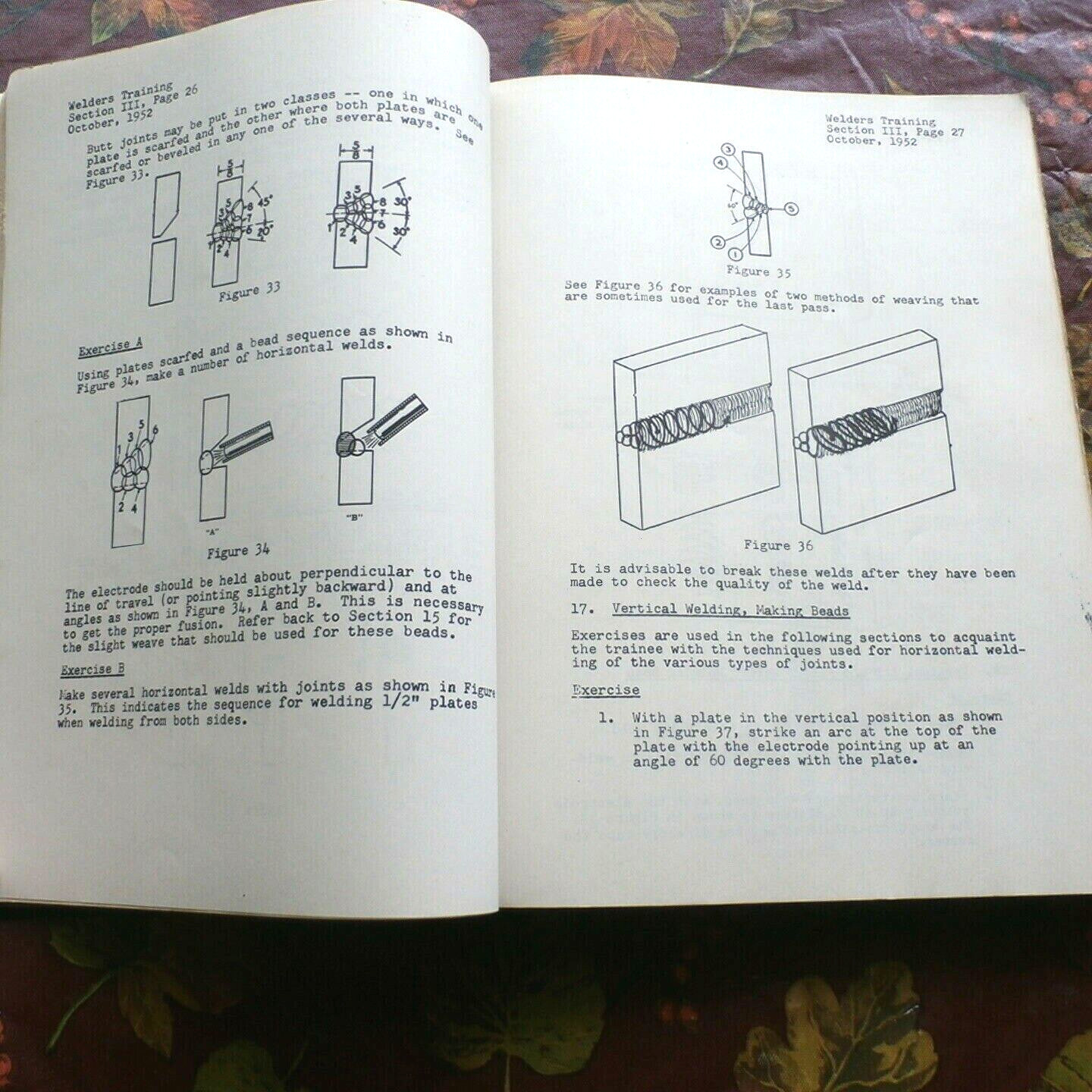 1952 Dupont Welders Training Manual Engineered Maintenance LK