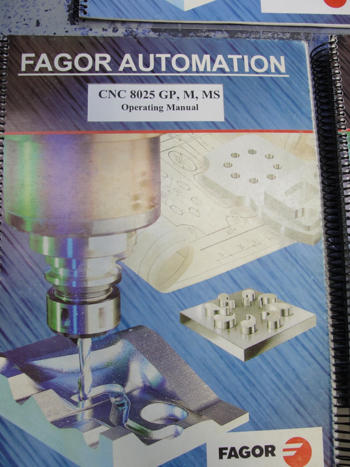 Fagor CNC 8025 Installation-Programming-Applications-LAN-Operating Manuals