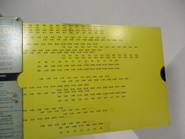 HOLO-KROME Bolt / Socket Head Screw Selector Slide Calculator # 273, Set Screws
