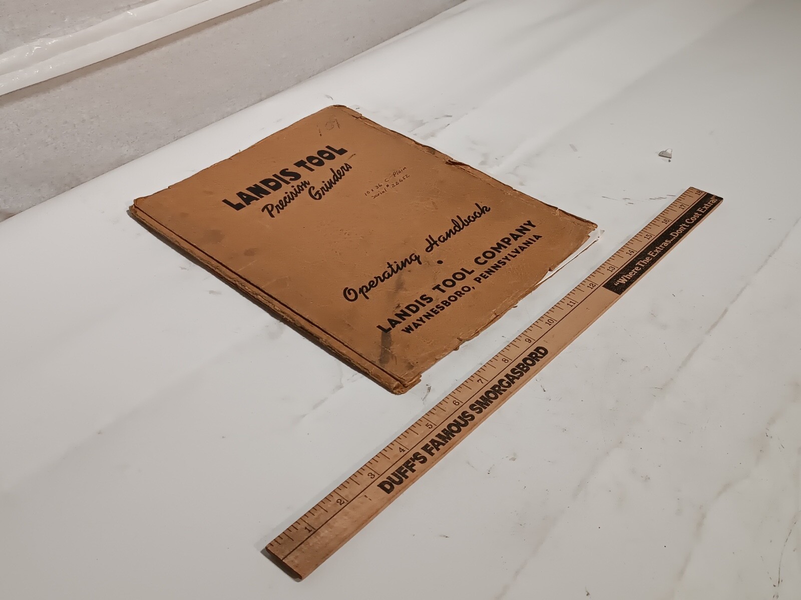 Landis Tool 6″, 10″ & 14″ Type C Plain Hydraulic Grinders Operators Handbook