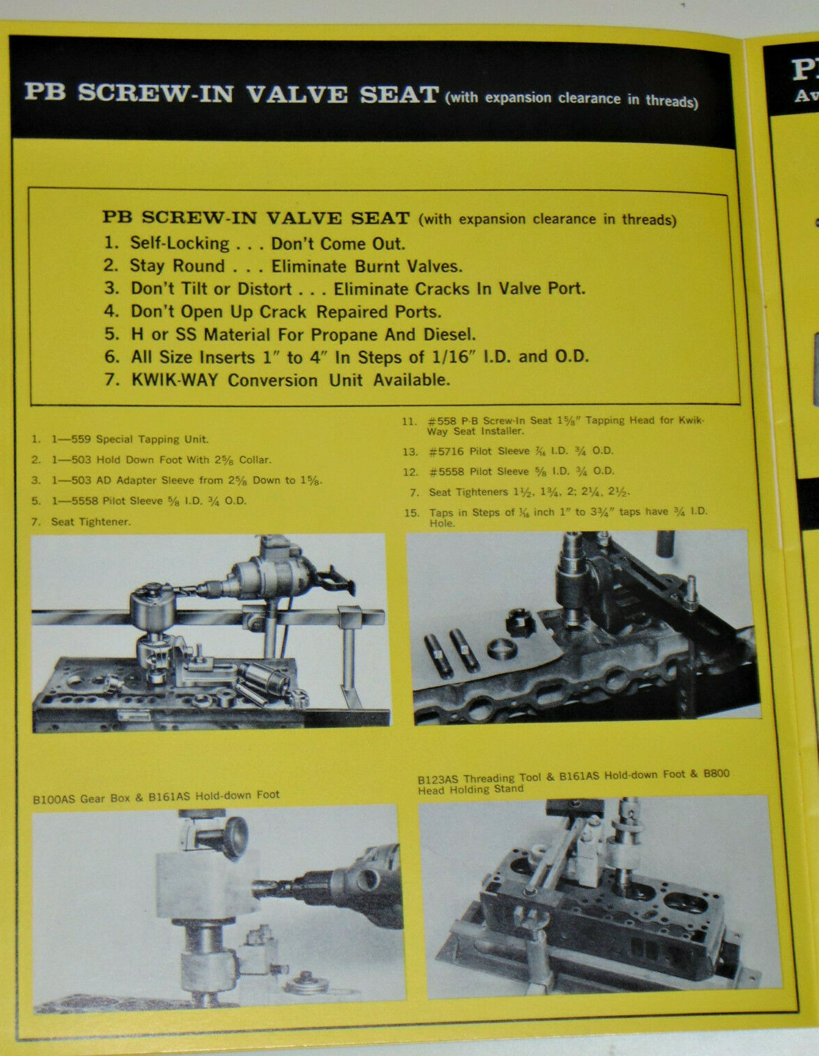 VINTAGE 1960s PETERSON MACHINE TOOL CATALOG! MERRIAM, KS! FOR THE AUTO INDUSTRY!