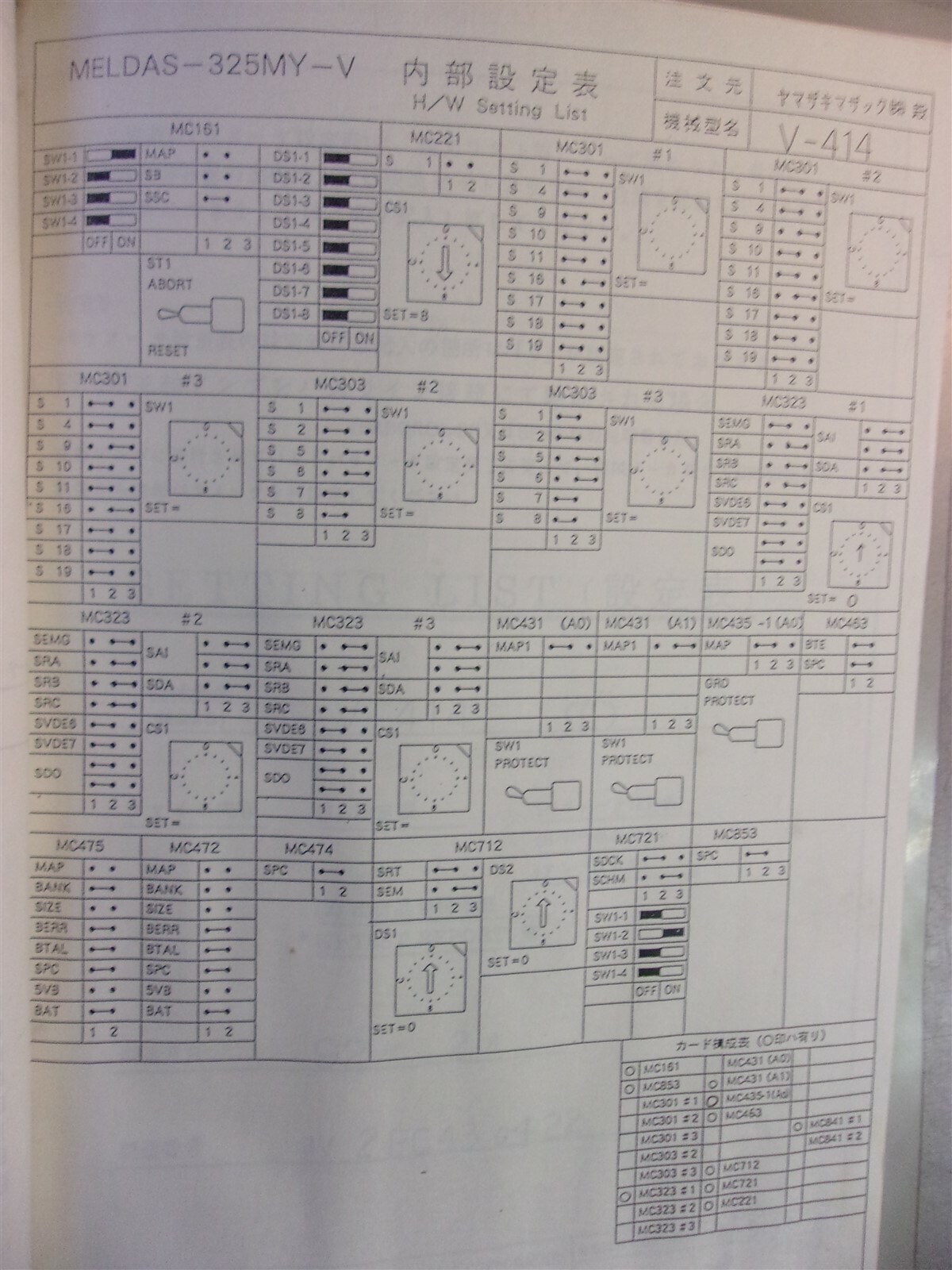 Mitsubishi Meldas CNC Electrical Diagrams *FREE SHIPPING*