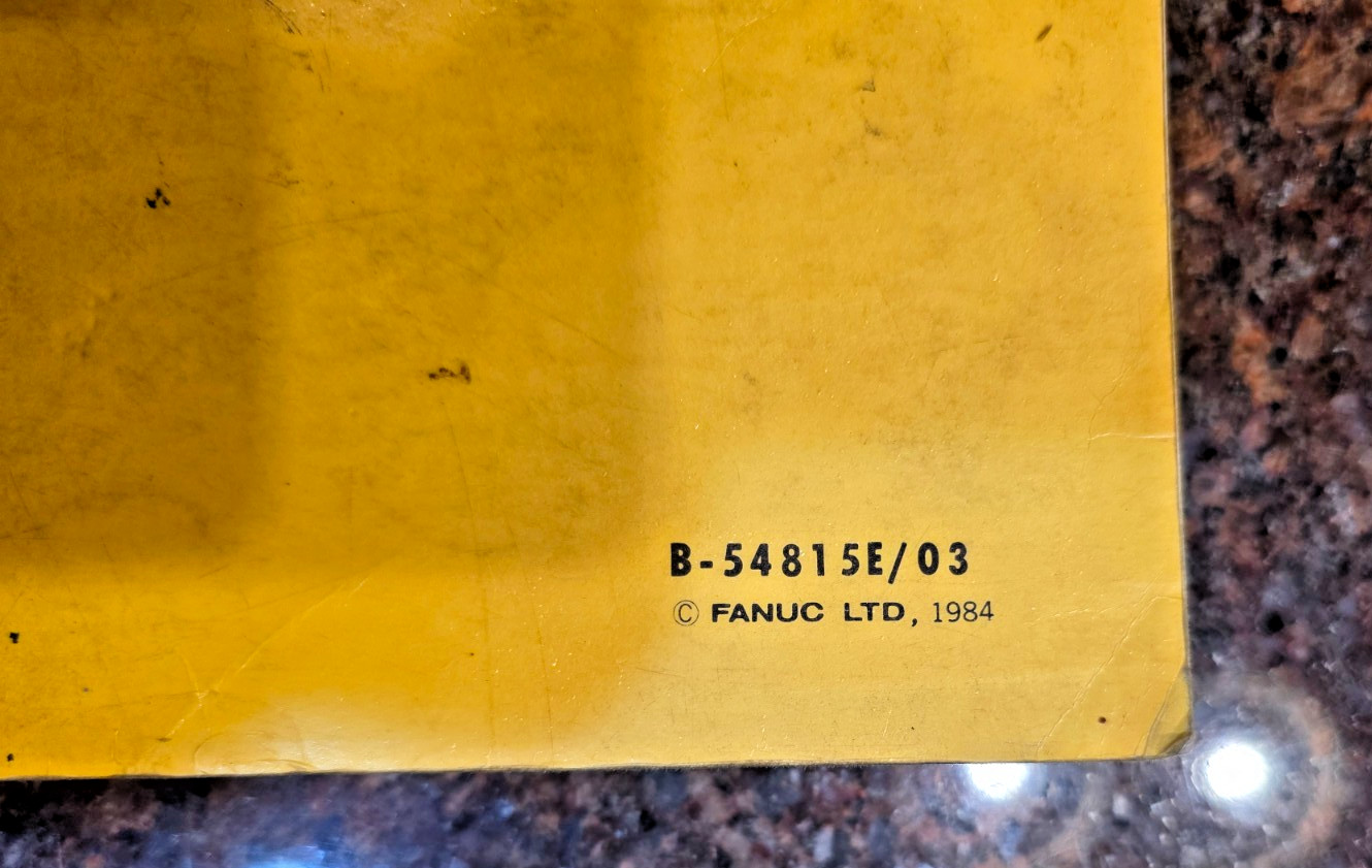 Fanuc B-54815E/03 System 10, 11, 12 Series Maintenance Manual Free Shipping