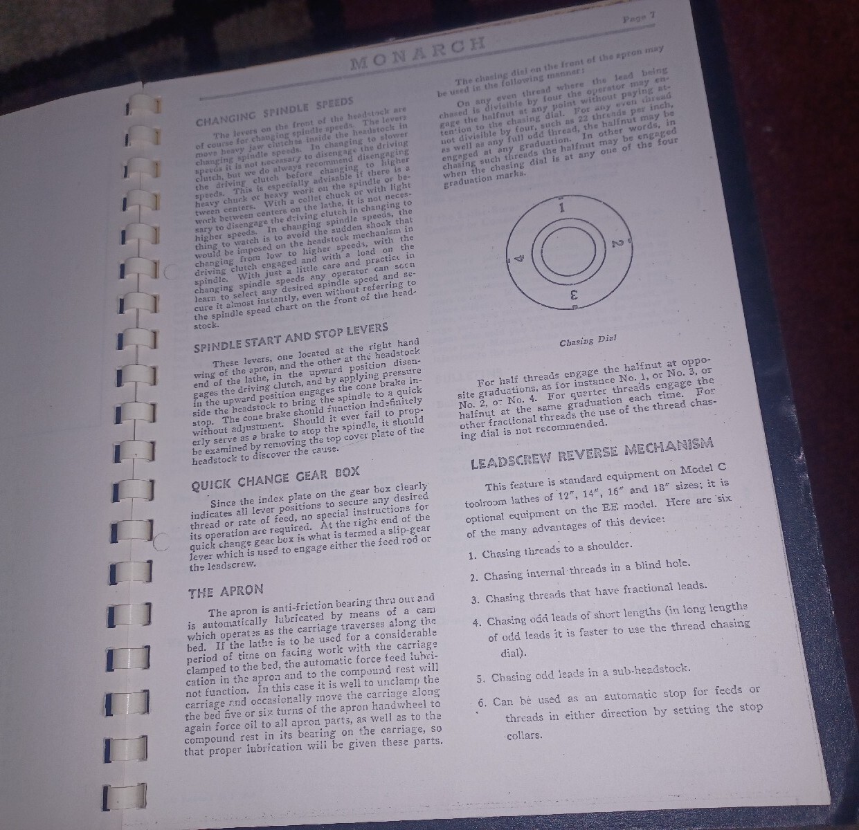 OPERATORS MANUAL FOR MONARCH LATHE NO N-37486 HANDBOOK INSTRUCTIONS PARTS BOOK
