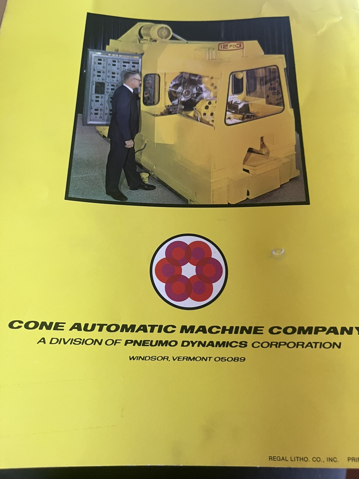 Cone 12″ PD3 Automatic Chucker 3 spindle chucker Sales Brochure