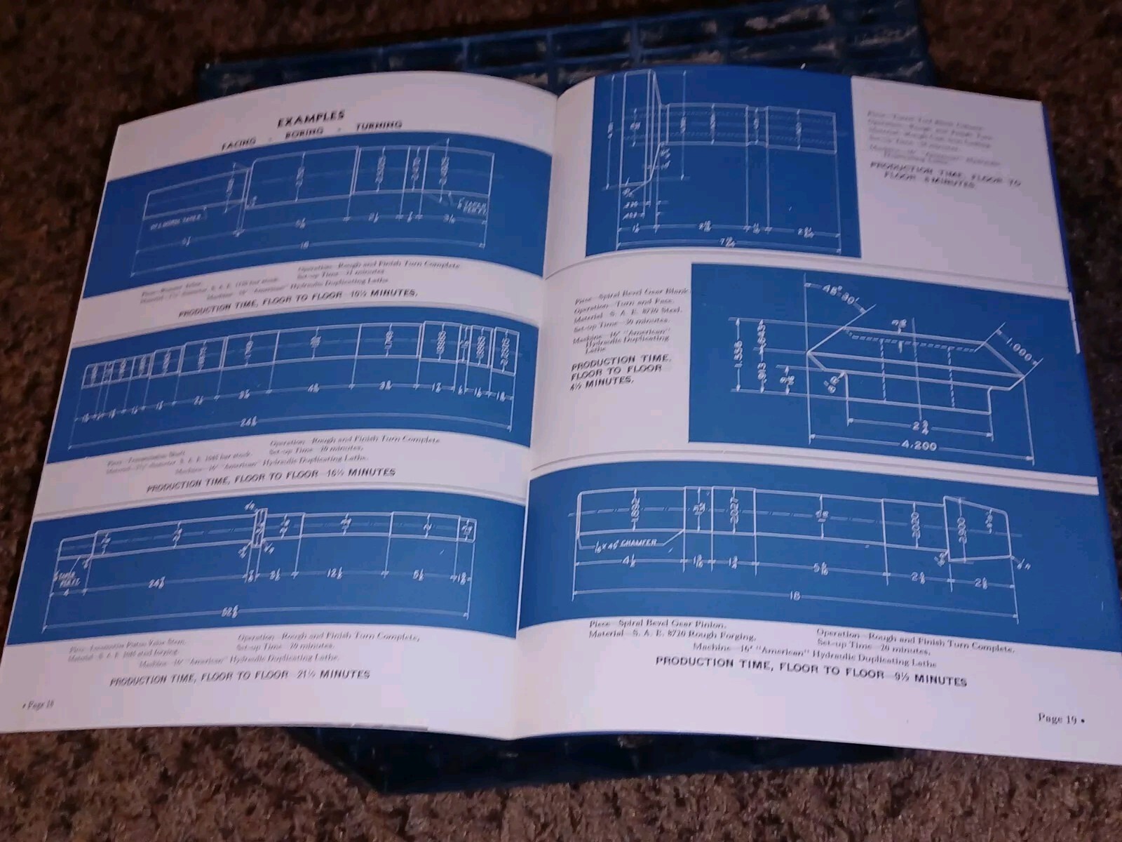 1951 American Tool Works Hydraulic Duplicating Lathe Bulletin #35 Sales Catalog