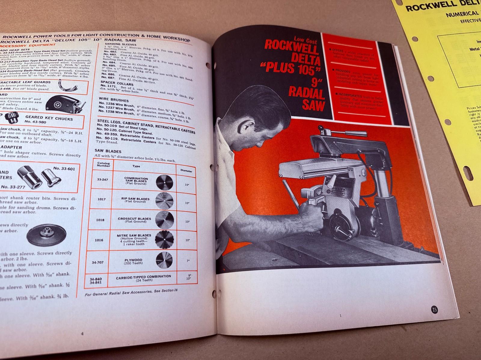 1967 ROCKWELL DELTA Stationary Power Tools Industrial Machines Catalog + Prices