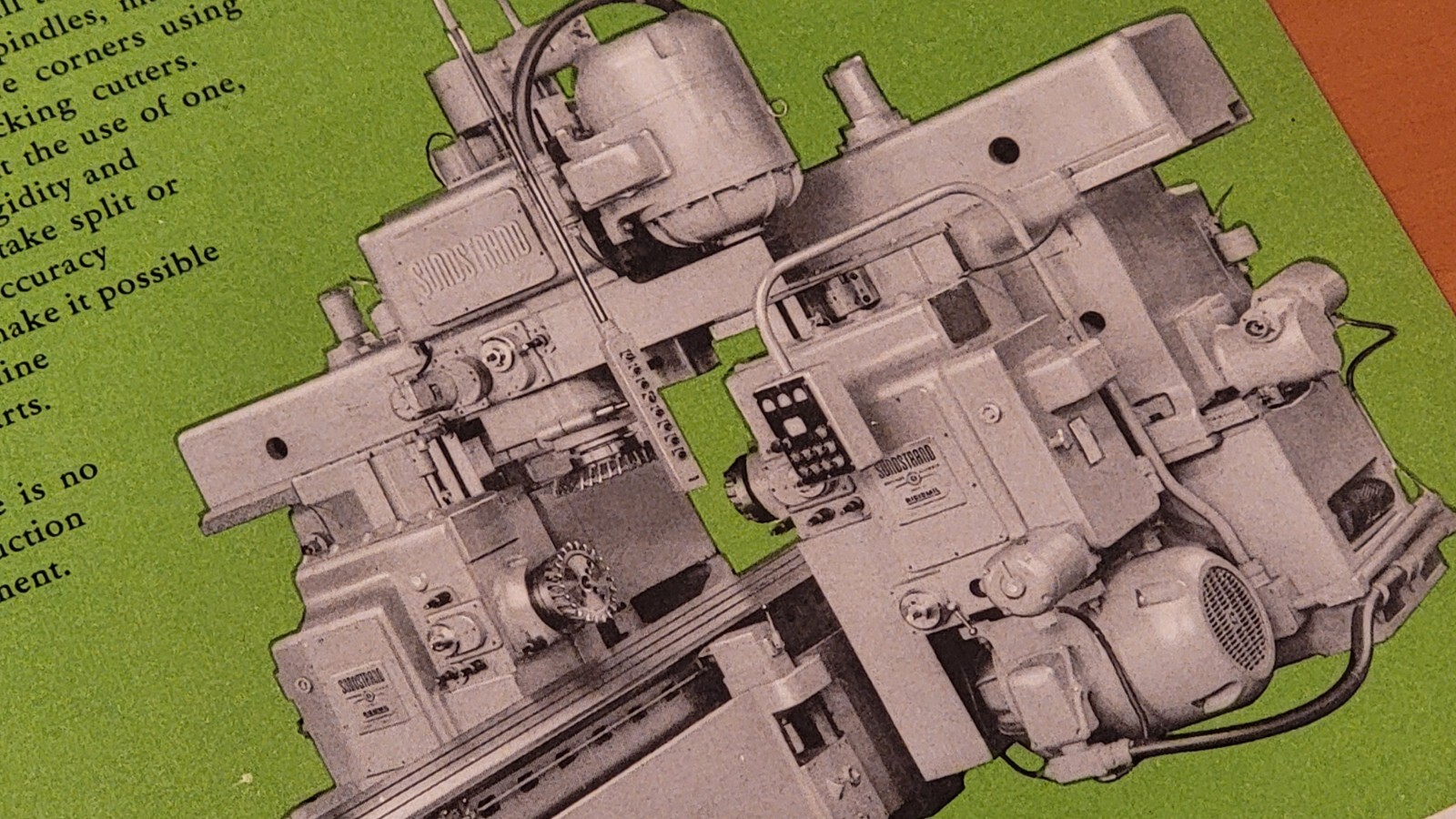 SUNDSTRAND RIGIDMILL Model 55 Sales Catalog