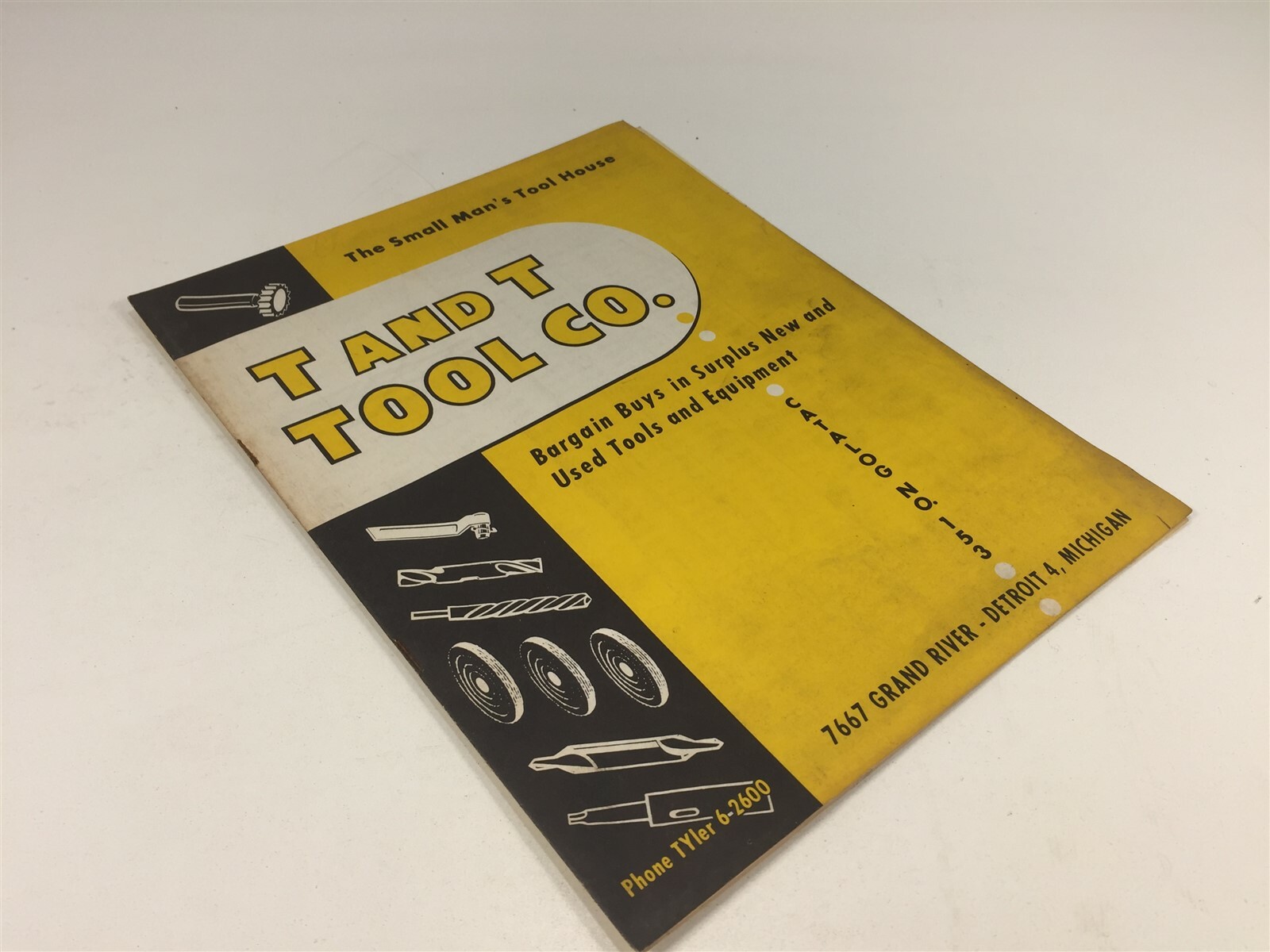 Vintage 1977 T and T Tool Company Catalog Detroit Michigan