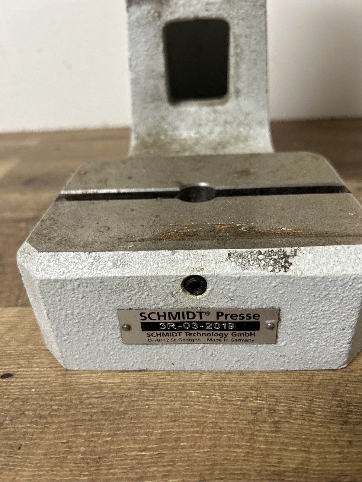 SCHMIDT Rack and Pinion Press 3R-03-2019 (PARTS OR REPAIR)