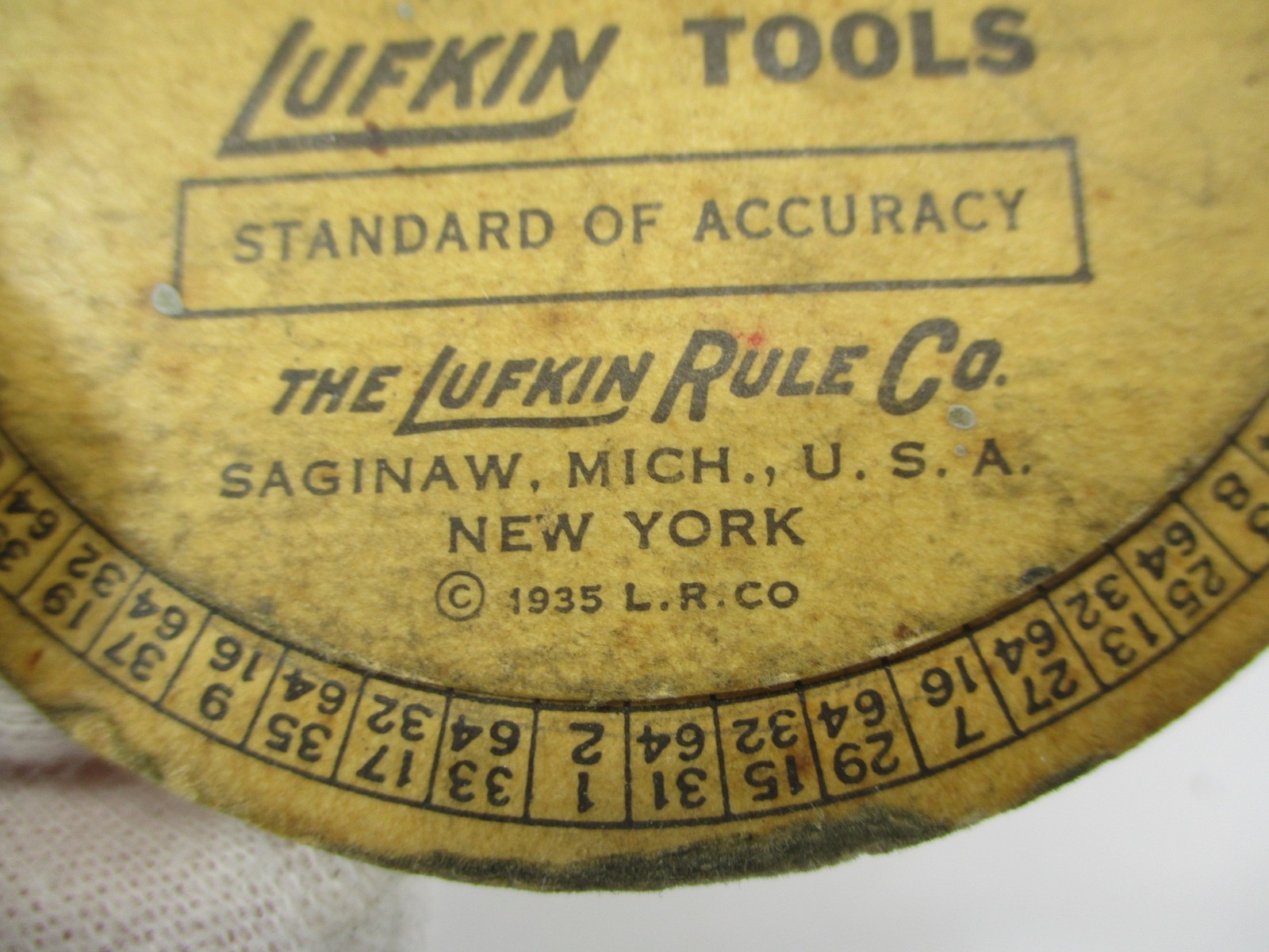 (2) Lufkin TIME SAVER Tap Thread Drill & Decimal Equivalents Calculator 1935 VGC