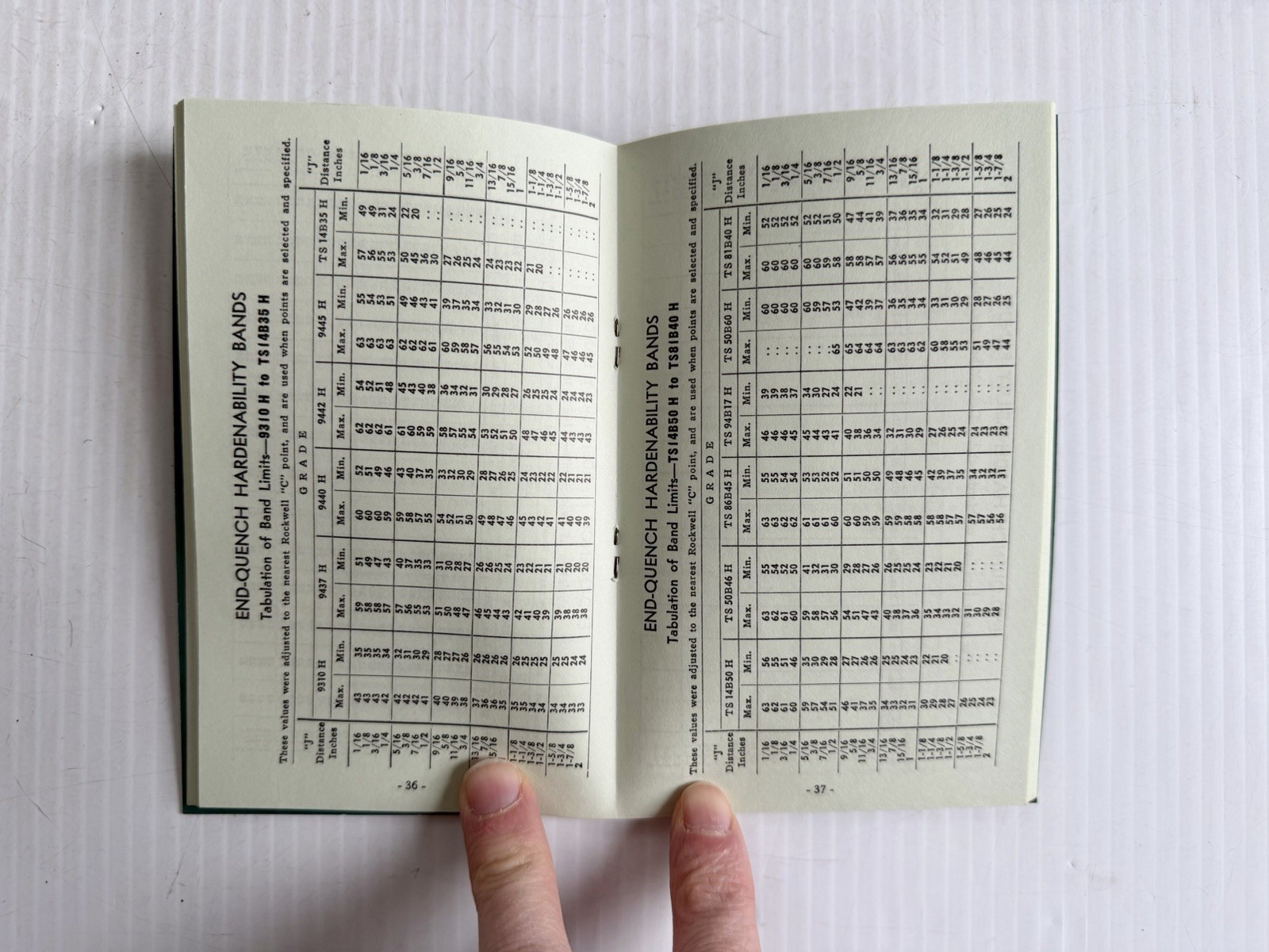 Practical Data For Plant Metallurgists Vtg 1953 Booklet Timken Roller Bearing Co