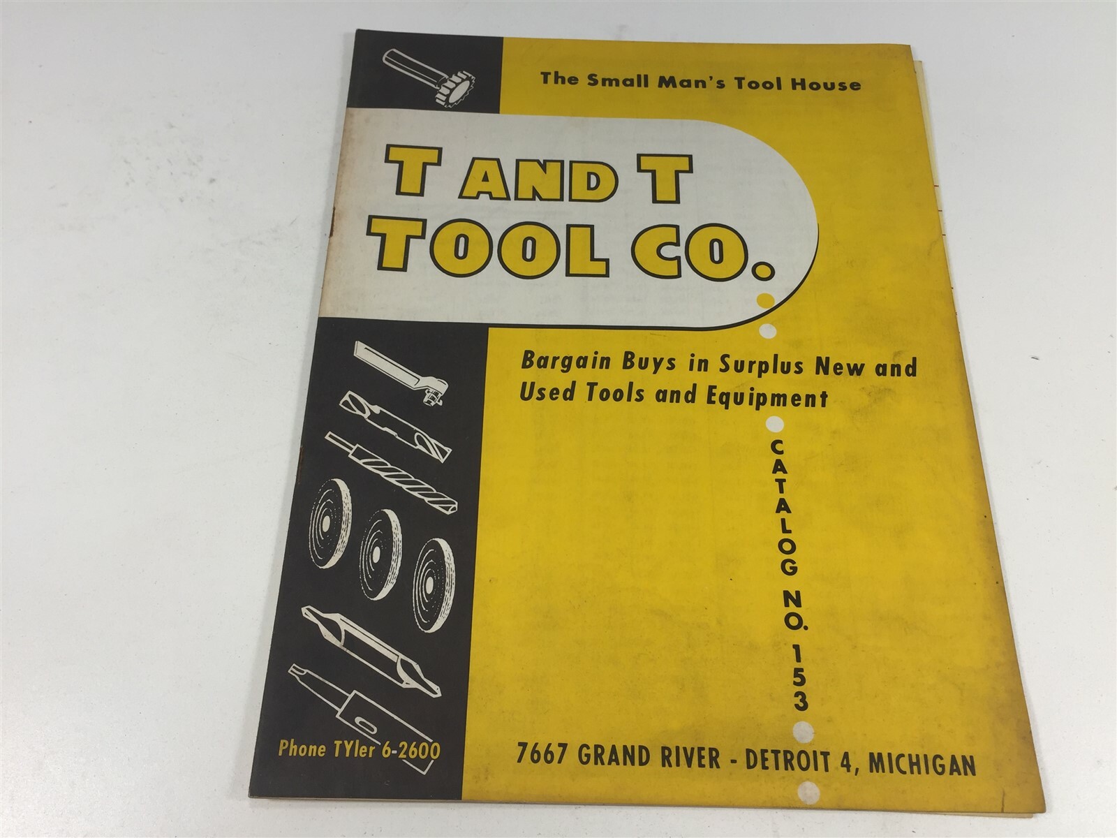 Vintage 1977 T and T Tool Company Catalog Detroit Michigan
