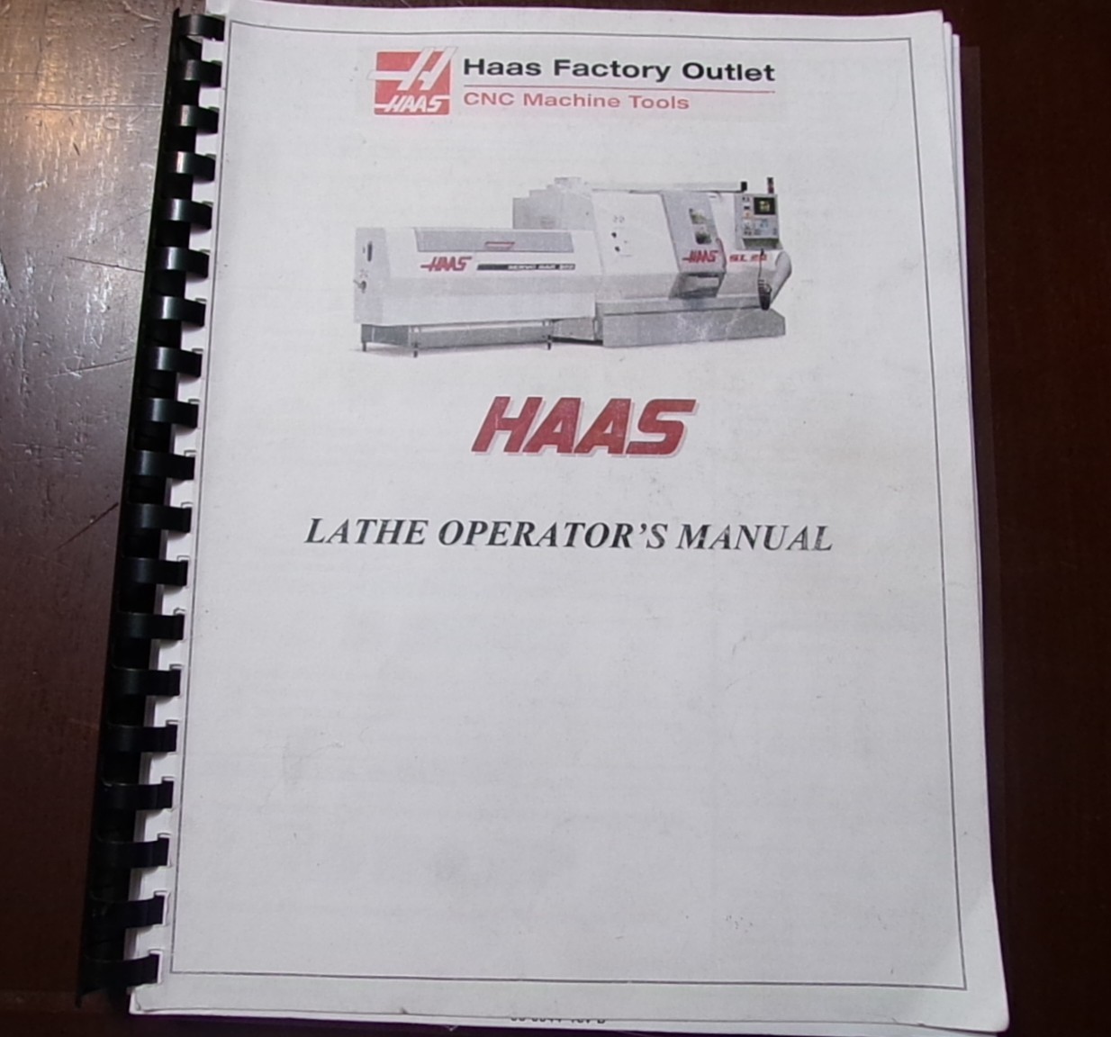 Haas CNC Lathe Operator’s Manual June 2006