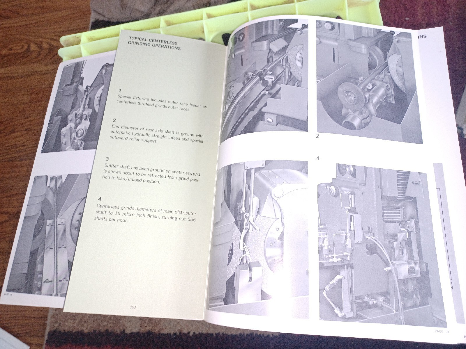 LANDIS PRECISION CENTERLESS GRINDERS MACHINES BOOK CATALOG Teledyne MACHINIST