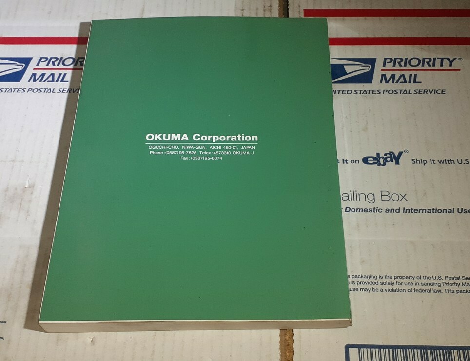 OKUMA OSP5020M OSP500M-G SPECIAL FUNCTIONS MANUAL (No. 1) 3294-E FastShipping