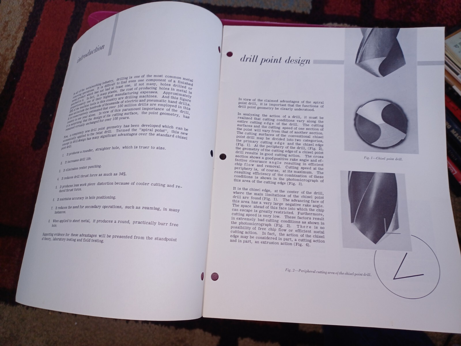 CINCINNATI LATHE TOOL COMPANY The Spiral Point DRILLS sales Catalog Book 1957